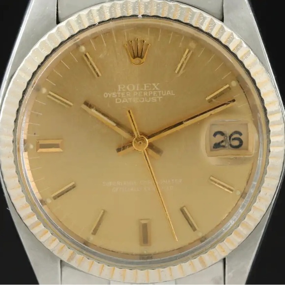 1981 Rolex Oyster Perpetual Datejust Jubilee Band model # 6827 - Picture 3 of 11
